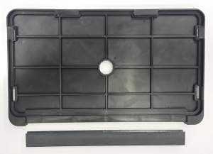 Soporte de Placa de Motocicleta - Negro No Personalizado