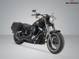 Soporte derecho SLH para alforja lateral LH2 - Harley-Davidson Softail Slim ('12-'17) - SW-Motech