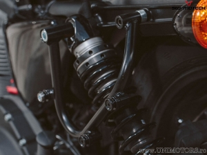 Soporte izquierdo para maleta lateral (sidecase) SLC - Harley-Davidson Sportster modelos ('04-) - SW-Motech