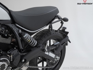 Soporte izquierdo para maleta lateral (sidecase) SLC - modelos Ducati Scrambler ('18-) - SW-Motech
