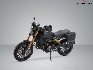 Soporte izquierdo para maleta lateral (sidecase) SLC - modelos Ducati Scrambler - SW-Motech