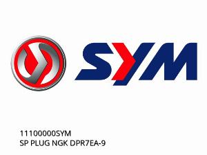 SP PLUG NGK DPR7EA-9 - 11100000SYM - SYM