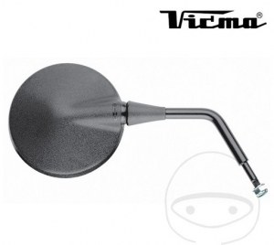 Specchio tondo nero universale destro Vicma M8 mm - JM
