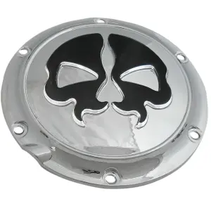 Split Skull Derby Cover - Chrome - 11070550