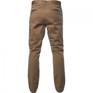 Spodnie motocyklowe Stretch Chino [Brązowe]: Rozmiar - 33