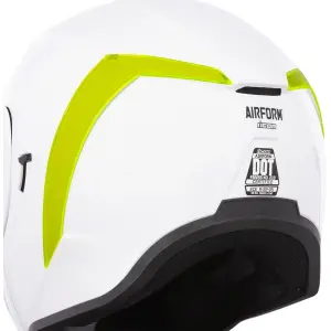 Spoiler arrière pour casque Airform™ - Vert Dayglo - Adulte - Taille unique - 01331309