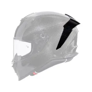 Spoiler de Casque Hyper - Noir, Brillant - Adulte - Taille Unique - 01331596
