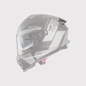 Spoiler de Casque Typhoon - Gris - Adulte - 01331625