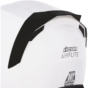 Spoiler posteriore per casco Airflite™ - Nero, Rubatone - Adulto - Taglia unica - 01331265