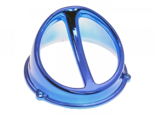 Spoiler ventilador universal Entrada de ar (cromo azul) - 101 Octane