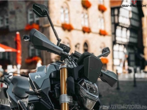 Sport Handguard Set - for handlebars with 6/8mm internal thread - color: black - SW-Motech