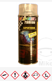 Spray transparente para escape de 400ml, resistente hasta 500°C - JM