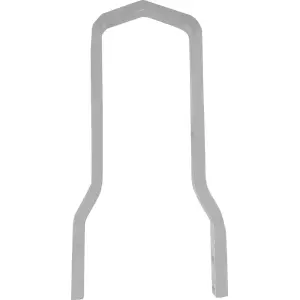 Square Sissy Bar - Chrome - 15010785
