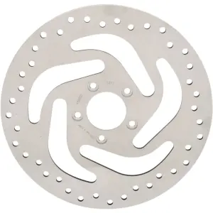 Stainless Steel Drilled Brake Rotor - Ground - 17103049