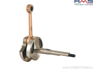 Standardowy wał korbowy RMS - Piaggio Ciao / SI / Bravo / Grillo (skuter) - śruba tłoka 10mm - 50cc 2T