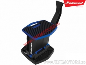 Stander central de moto dobrável azul enduro/cross - Polisport