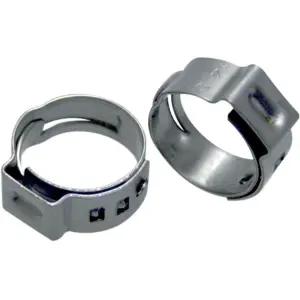 Stepless® Ear Clamps for Fuel System - Silver, Raw - 24010560