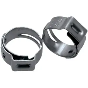 Stepless® Ear Clamps for Fuel System - Silver, Raw - 24010717