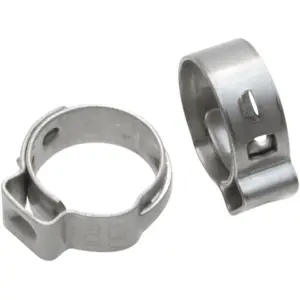 Stepless® Ear Clamps for Fuel System - Silver, Raw - 24010819