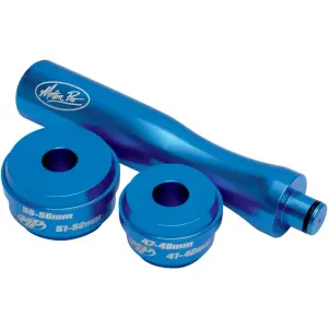 Steuerkopf-Lagerlaufbuchse - Blau, anodisiert - 38050110