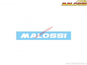 Sticker (decal) "Malossi" 11cm - white - Malossi