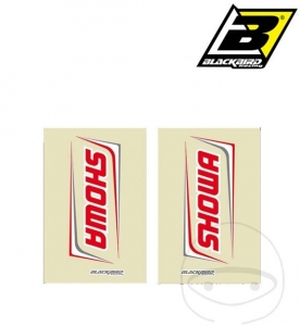 Sticker furca - TRANSPARENT SHOWA 2017 27x17 cm - JM