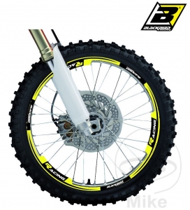 Sticker roata - RACING fluorescent - JM
