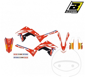 Stickers kuip - REPLICA HRC HONDA - JM