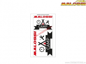 Stickers (stickers) "Malossi Camp" 8x14cm - Malossi