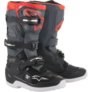 Stiefel Youth Tech 7S - Schwarz, Rot, Grau - Jugend - 34110485