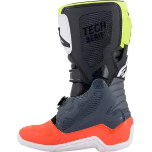 Stiefel Youth Tech 7S - Schwarz, Rot, Weiß, Gelb, Grau - Jugend - 34110577