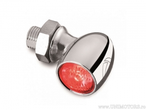 Stop complet led universal cromat Atto RB cu montare verticala - Kellermann