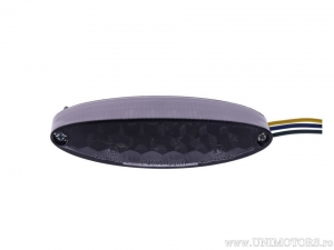 Stop complet led universal oval cu iluminare numar inmatriculare 110x30x32mm - Shin Yo
