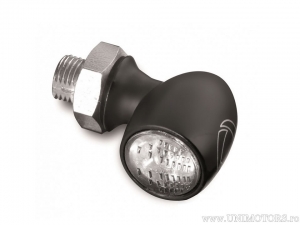 Stop Completo LED Universale Nero Atto RB con Montaggio Verticale - Kellermann