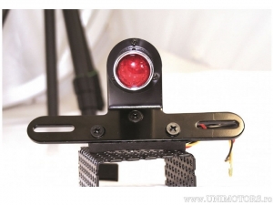 Stop completo universale a LED con illuminazione e supporto targa D: 30mm - Shin Yo