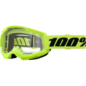 Strata 2 Goggle - Black, Fluorescent Yellow - Adult - One Size - 26013481