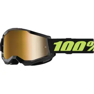 Strata 2 Goggle - Black, Fluorescent Yellow - Adult - One Size - 26013499