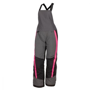 Strata Bib Asphalt - Knockout Pink: Mărime - S