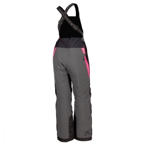 Strata Bib Asphalt - Knockout Pink: Mărime - S