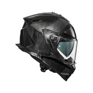 Streetfighter-Helm aus Carbon - Glänzend, Schwarz - Erwachsene - L - 010116372
