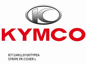 STRIPE FR COVER L - 87124KLL9100TYPEA - Kymco