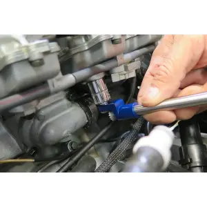 Strumento per carburatore 90° con punte - Argento - MP080229