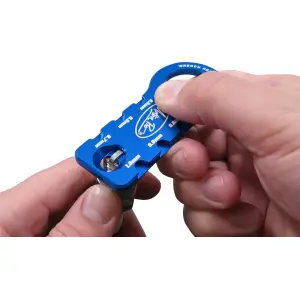 Strumento per il gap della candela - Blu, anodizzato - 38050126
