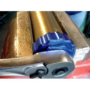 Strumento per il tappo della forcella per KYB - Blu, Anodizzato - 38050106