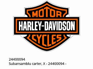 Subansamblu carter, X - 24400094 - Harley-Davidson