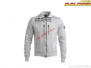 Sudadera sin capucha Cargo (talla L) - Blanco - Malossi