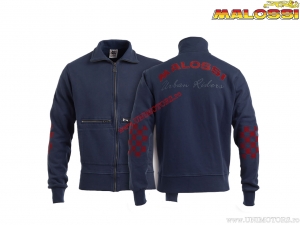 Sudadera sin capucha Riders (talla S) - Azul - Malossi