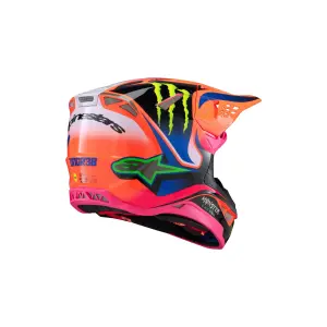 Supertech M10 Deegan MIPS® Helm - Orange, Pink, Lila - Erwachsene - M - 01108676