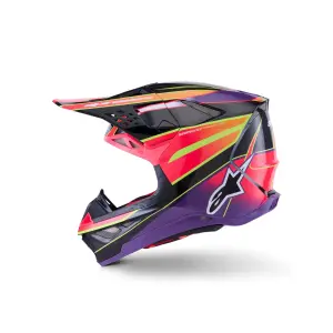 Supertech M10 Era MIPS® Helm - Roze, Paars, Geel - Volwassene - M - 01109047