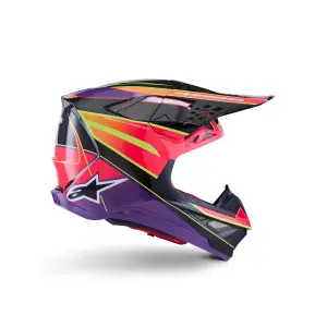 Supertech M10 Era MIPS® Helm - Roze, Paars, Geel - Volwassene - S - 01109046